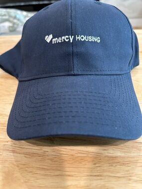 Mercy Housing Navy Logo Baseball Cap